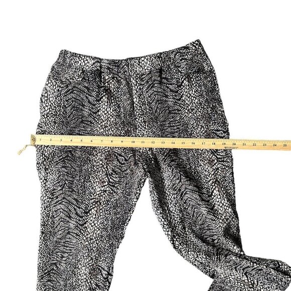 Lace Casual Stretchy High Waisted Skinny-Slim leg Women's Brown Jeggings. Large - Picture 5 of 8